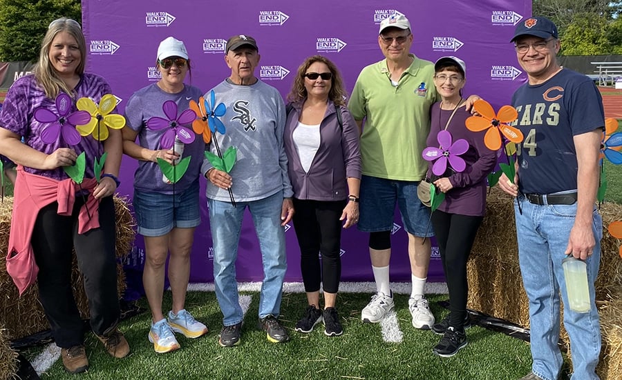 Birches assisted living staff raises money for Walk to End Alzheimer