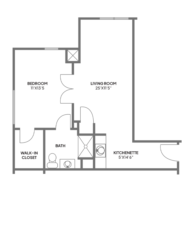 Kendalwood apartment layout.