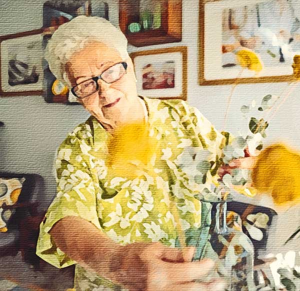 older-woman-flowers